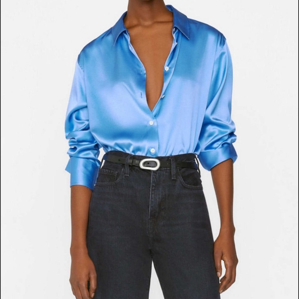 FRAME | The Standard Silk Shirt